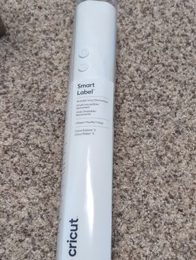 💚 Cricut Smart Label Writable Vinyl Roll - White